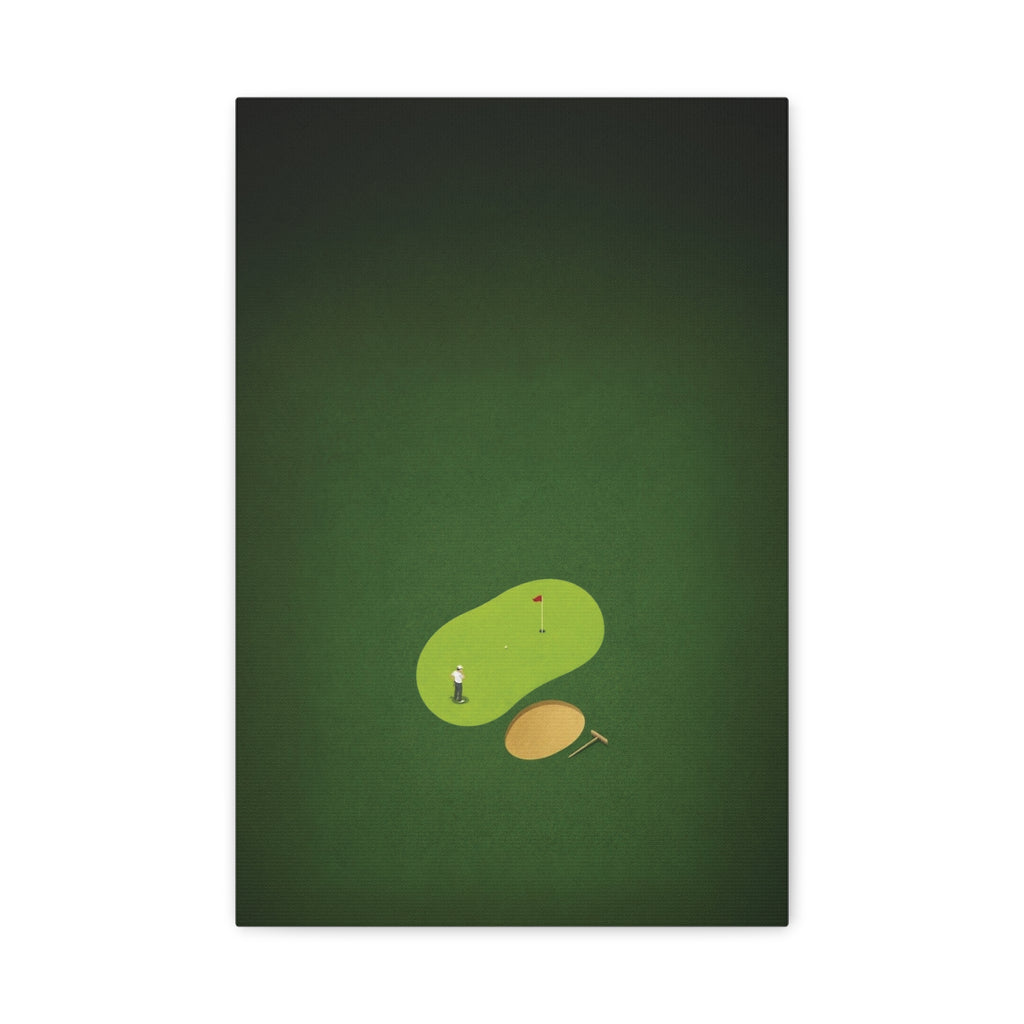 Putting Green Canvas Print