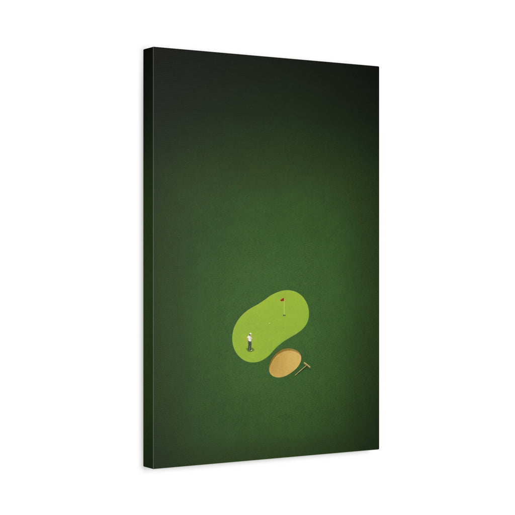 Putting Green Canvas Print