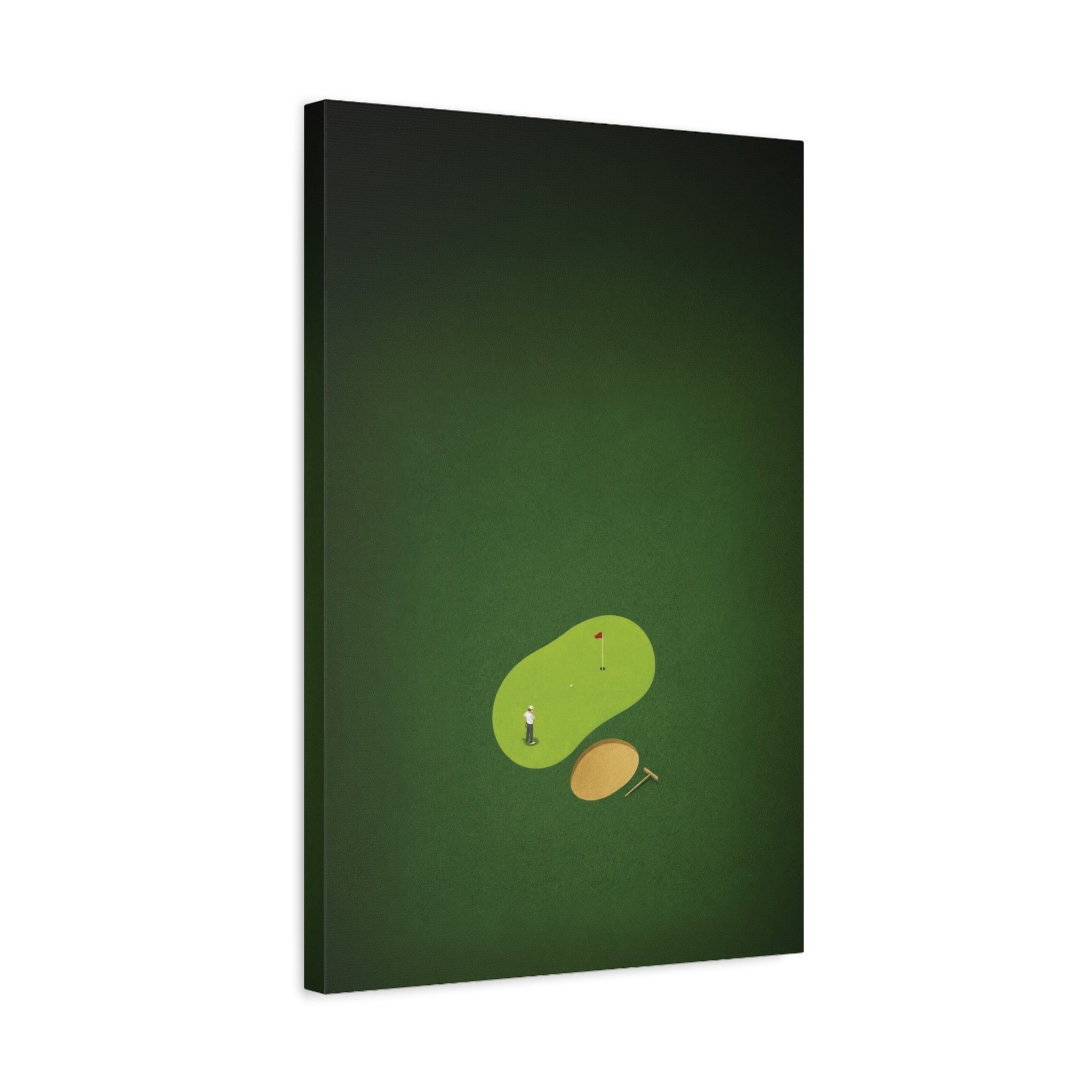 Putting Green Canvas Print