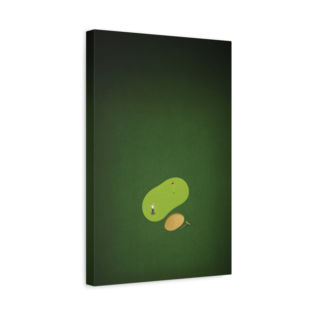 Putting Green Canvas Print