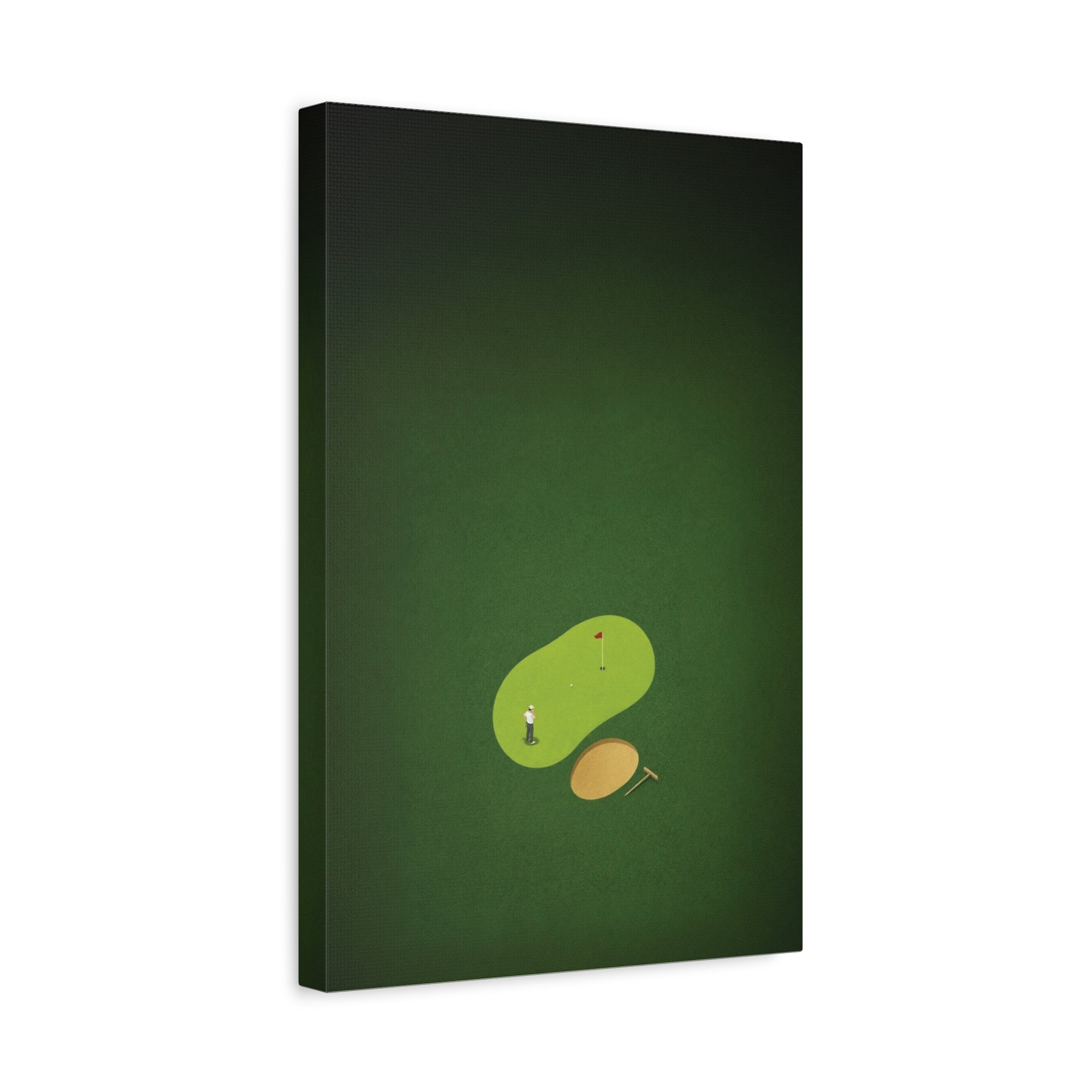 Putting Green Canvas Print