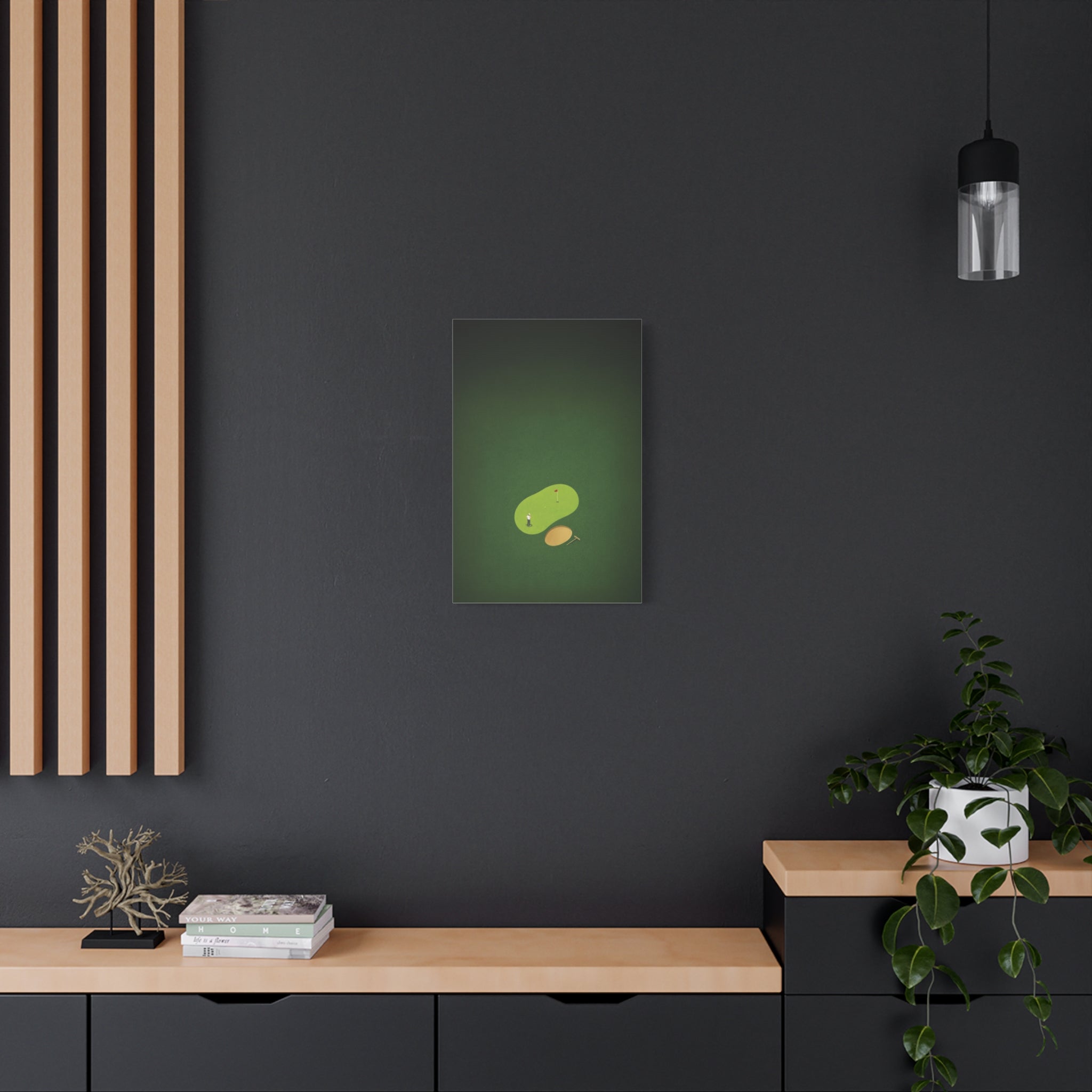 Putting Green Canvas Print