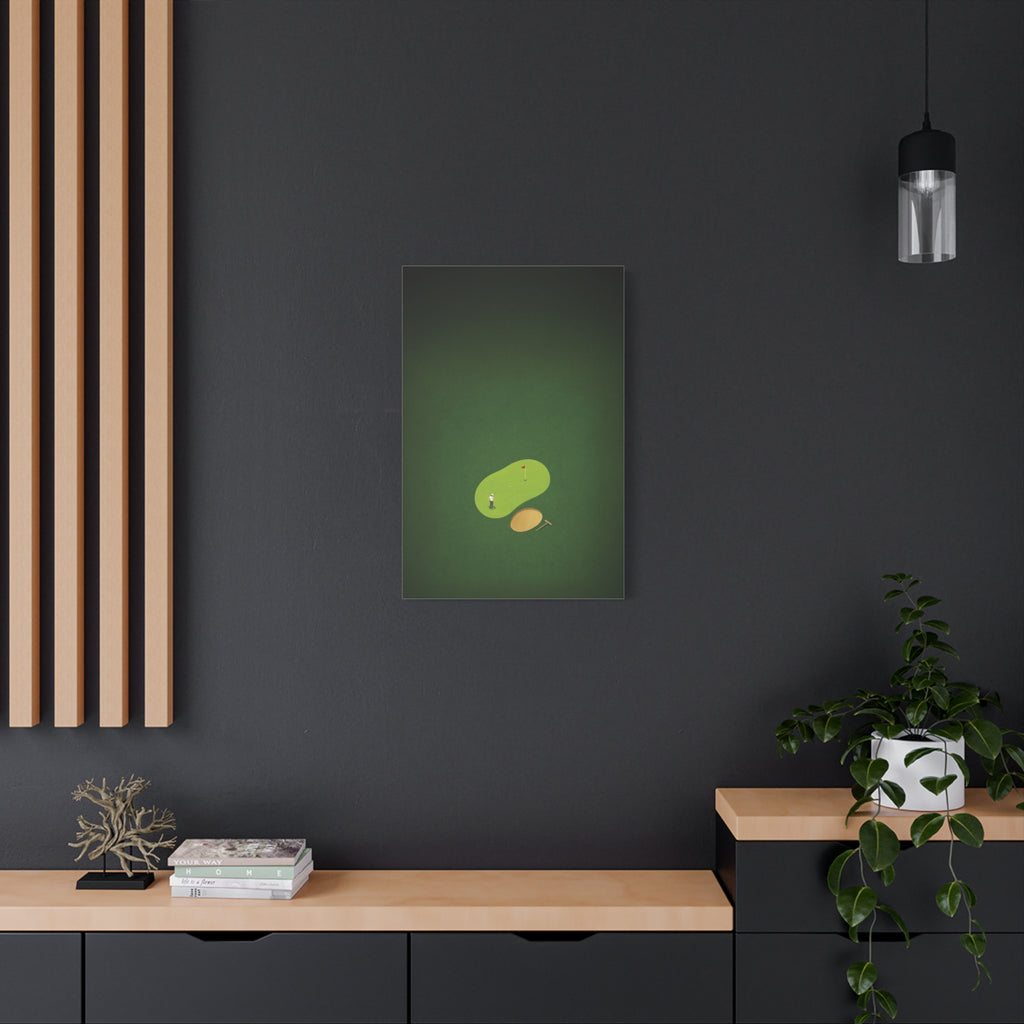 Putting Green Canvas Print