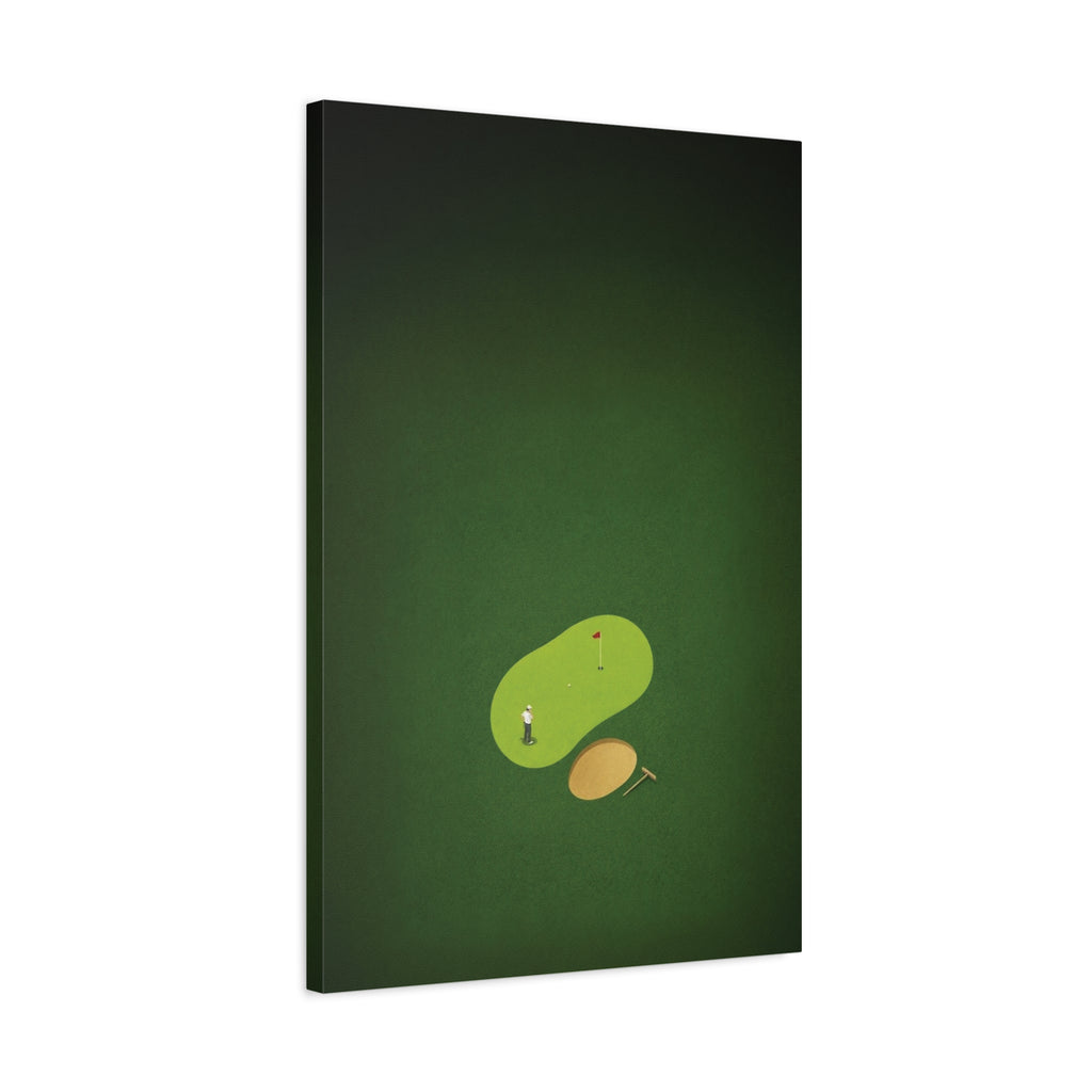 Putting Green Canvas Print