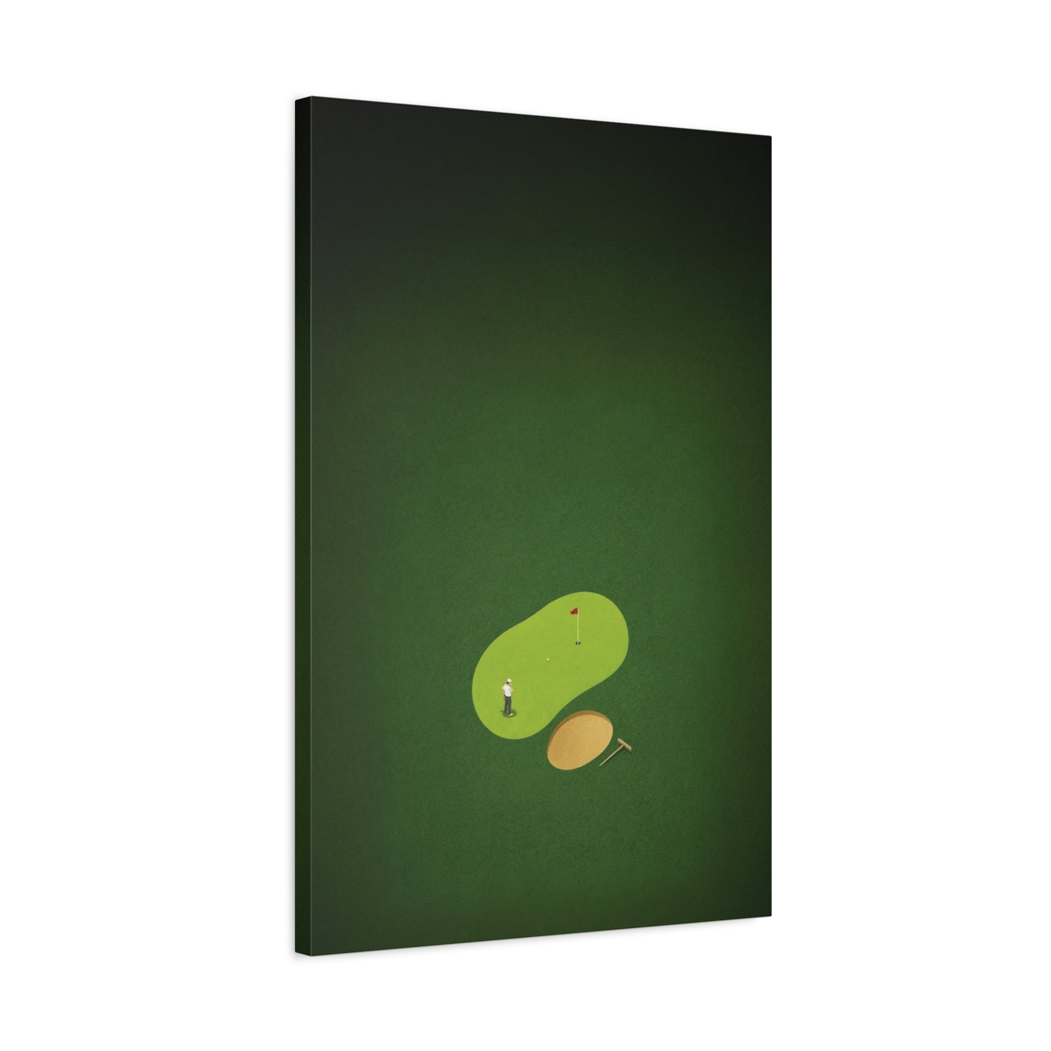 Putting Green Canvas Print