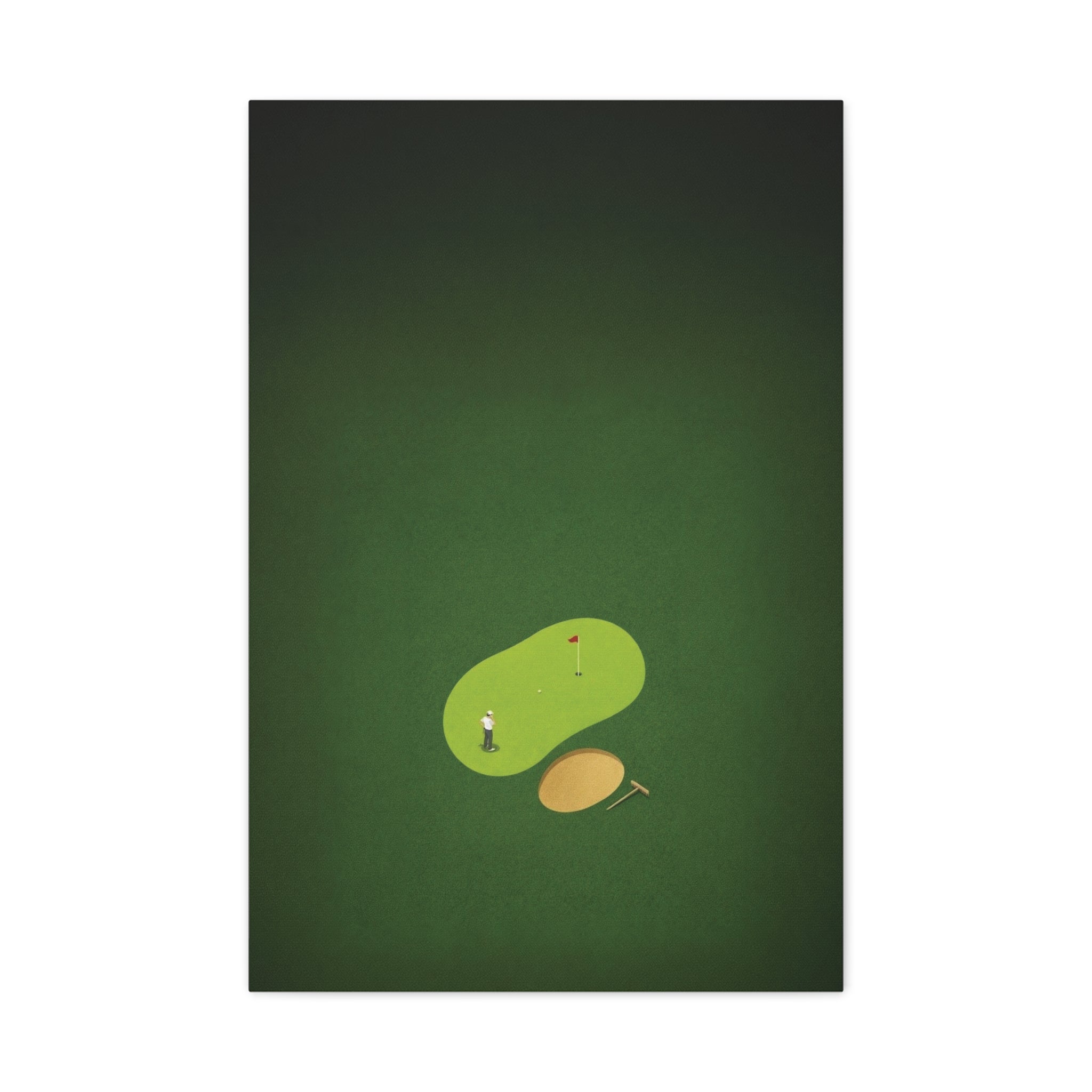 Putting Green Canvas Print