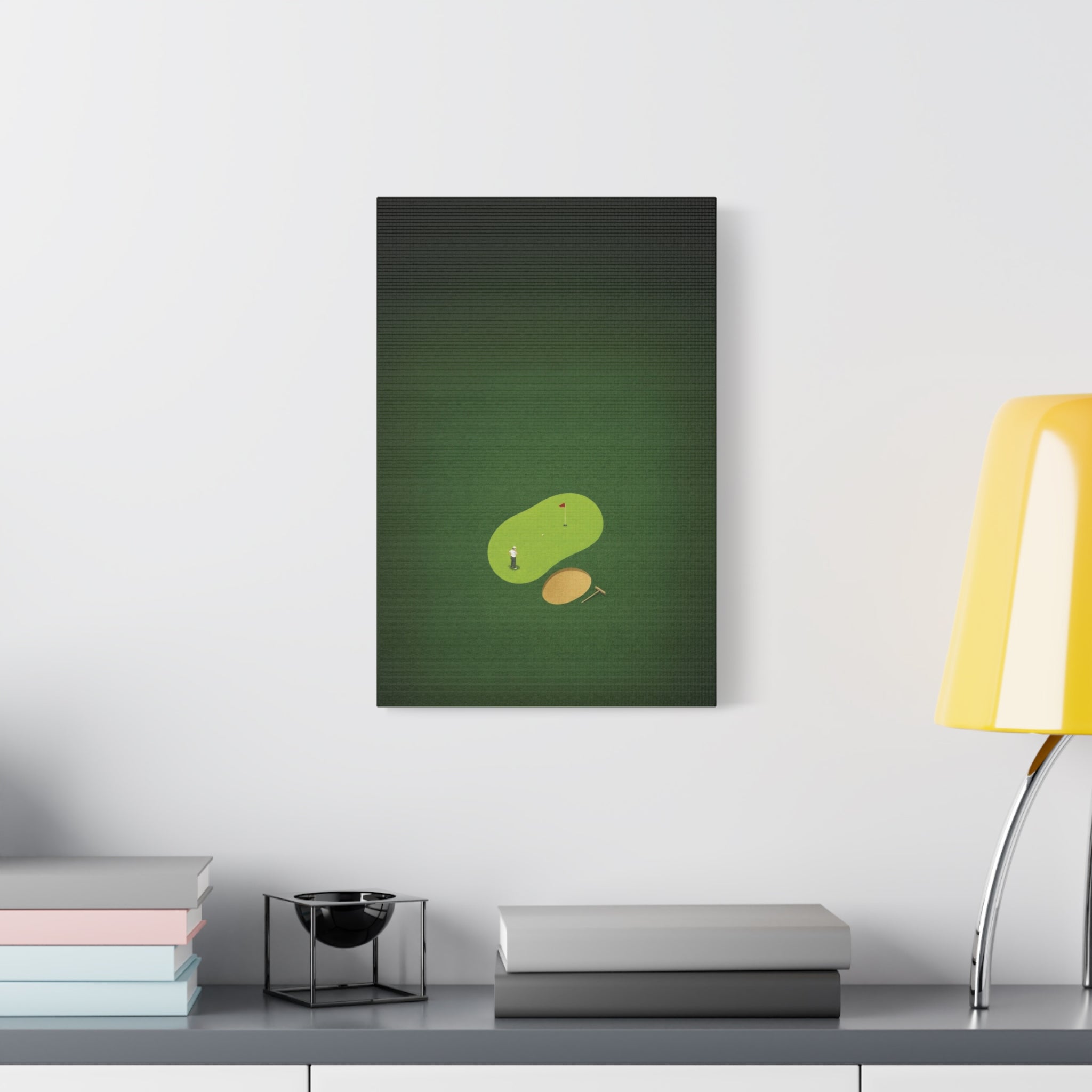 Putting Green Canvas Print