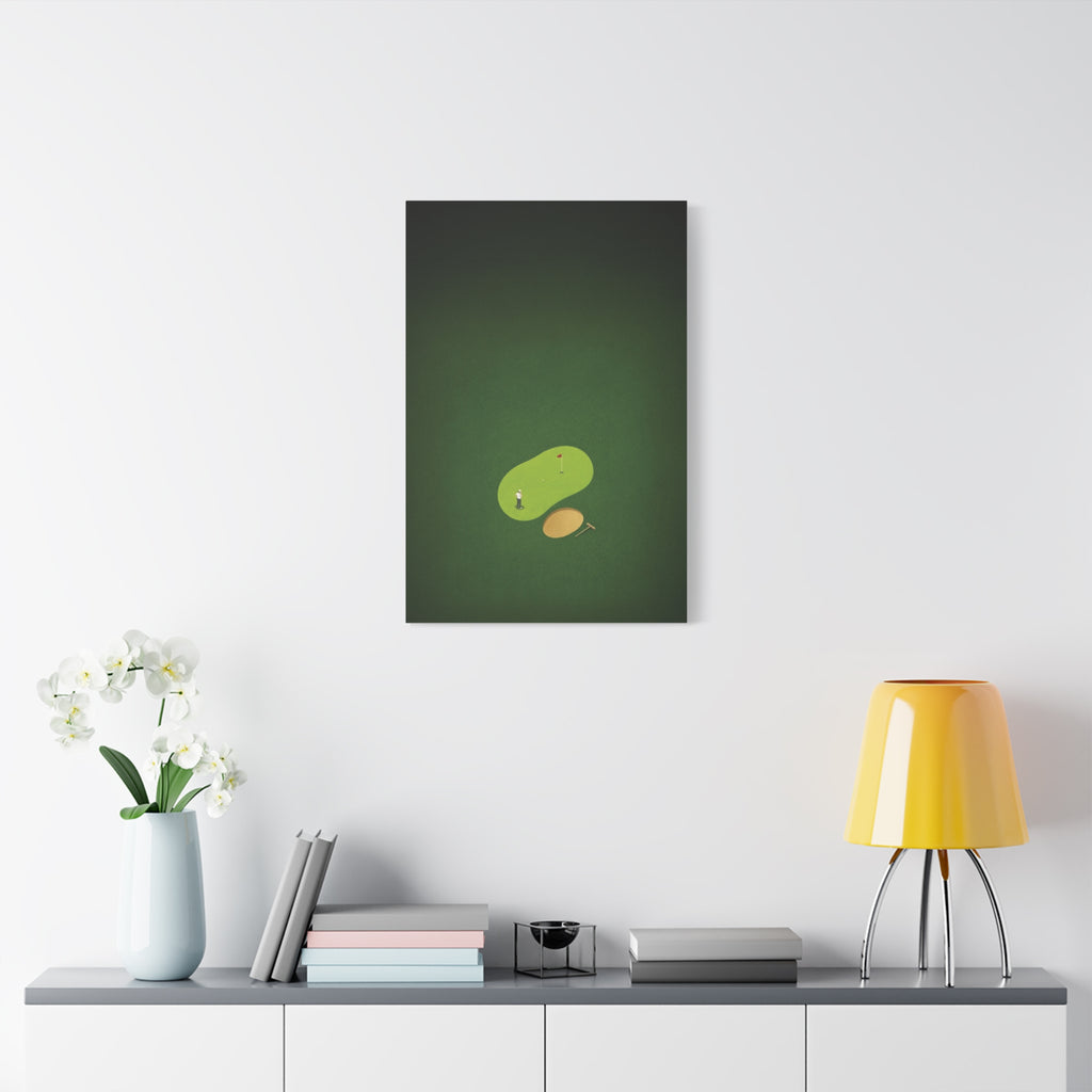 Putting Green Canvas Print