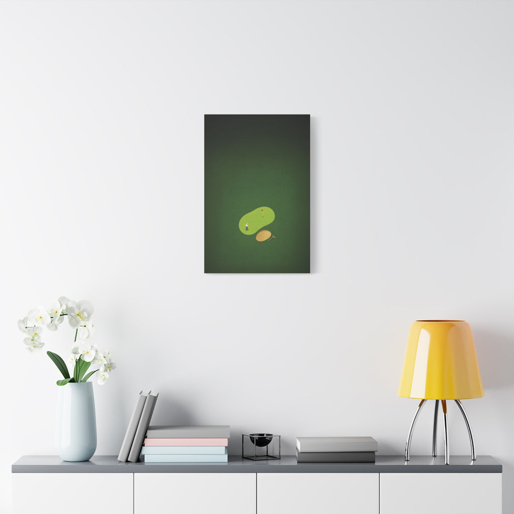 Putting Green Canvas Print
